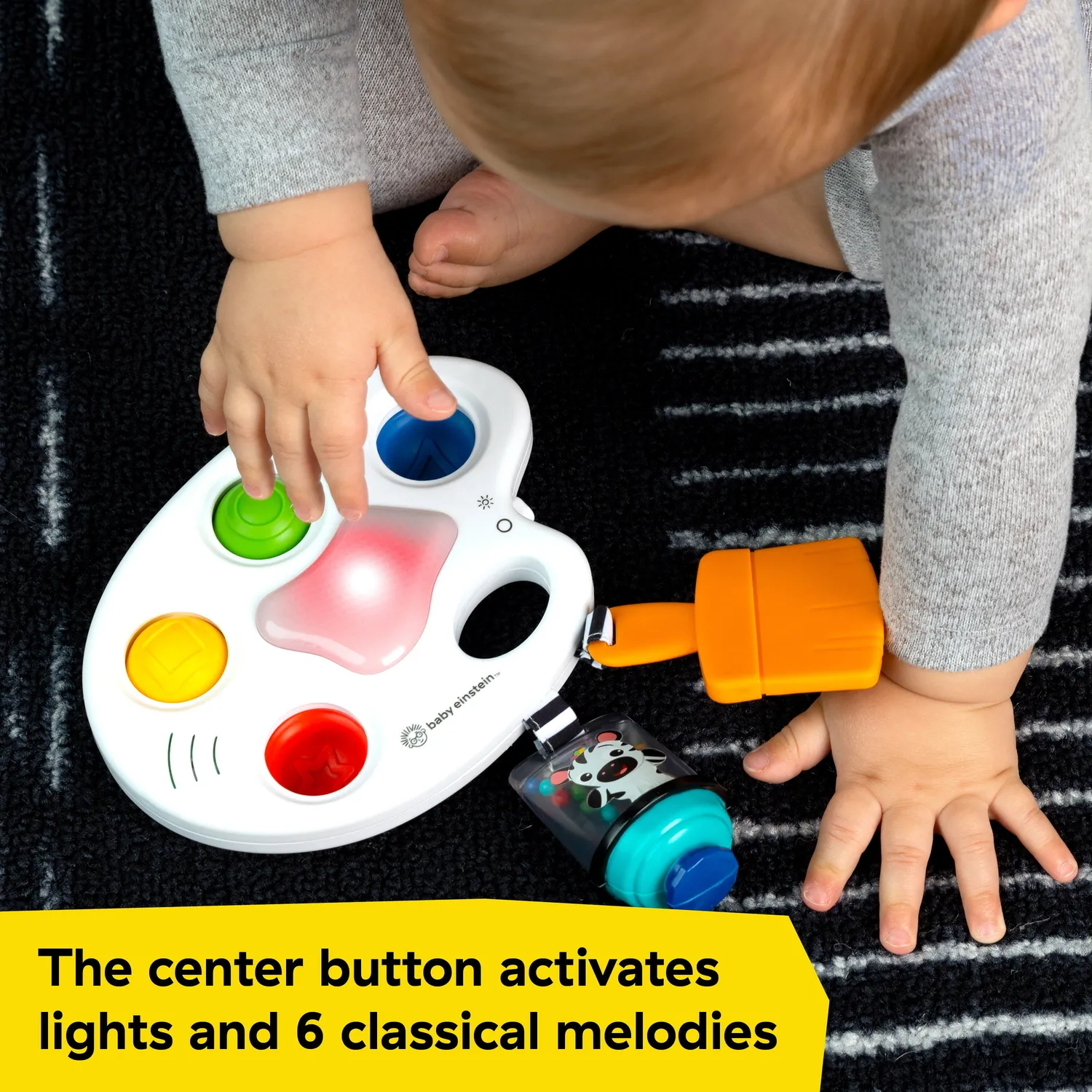 Baby Einstein Color Palette Popper Sensorikspielzeug mit Licht 6-36 Monate