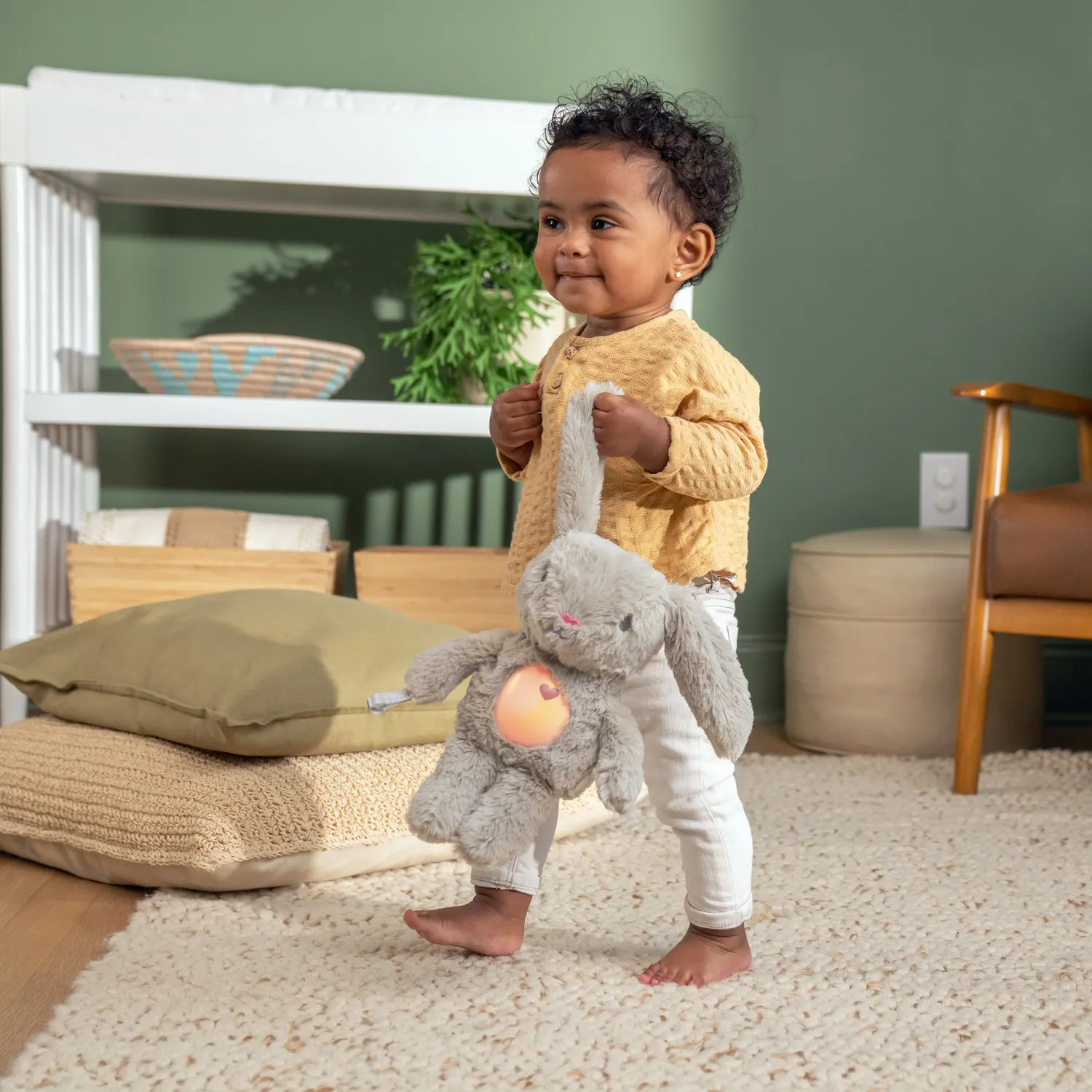 Ingenuity Sylvi Cuddle Pal Daytime Einschlafhilfe Hase