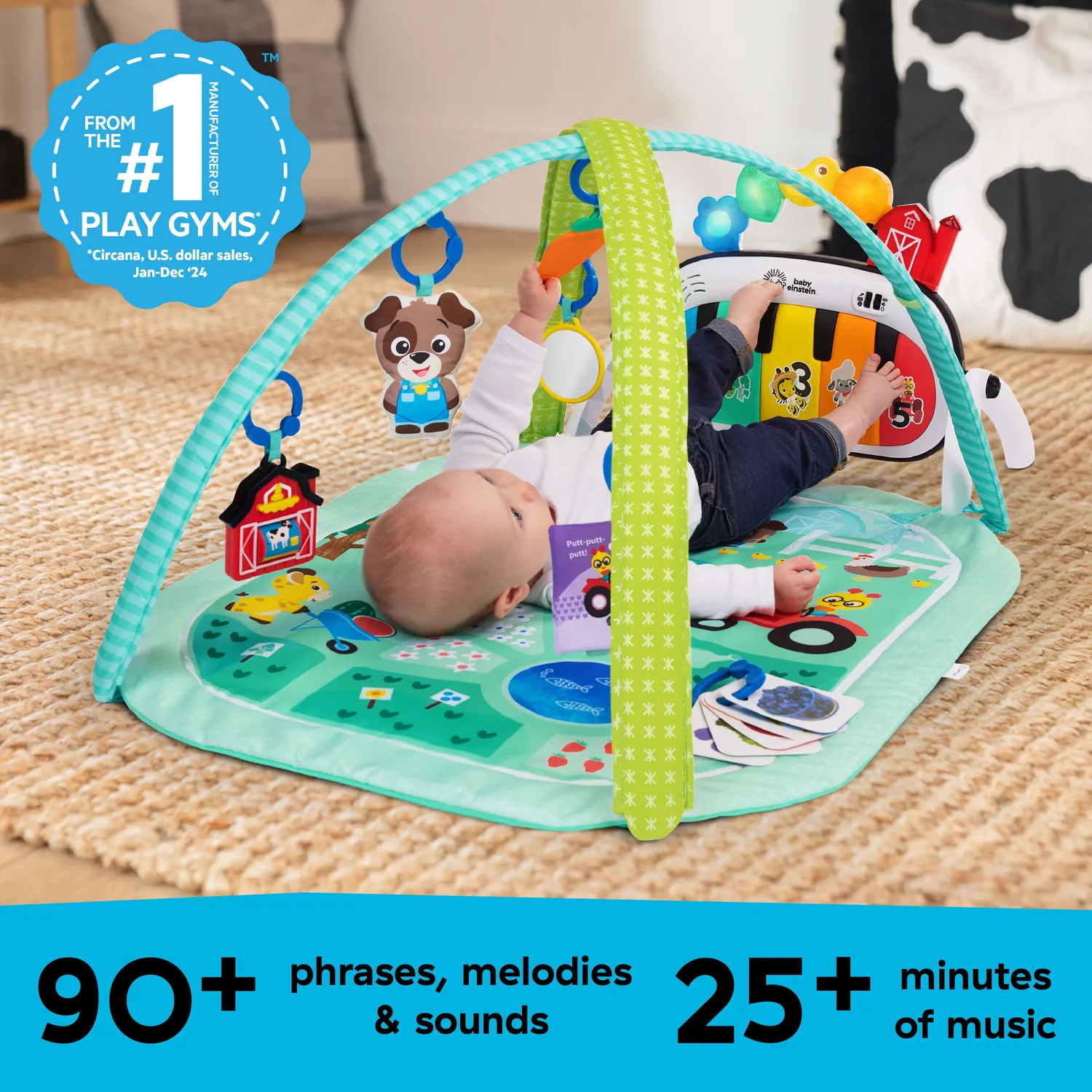 Baby Einstein Farm Explorers Spieldecke mit Piano