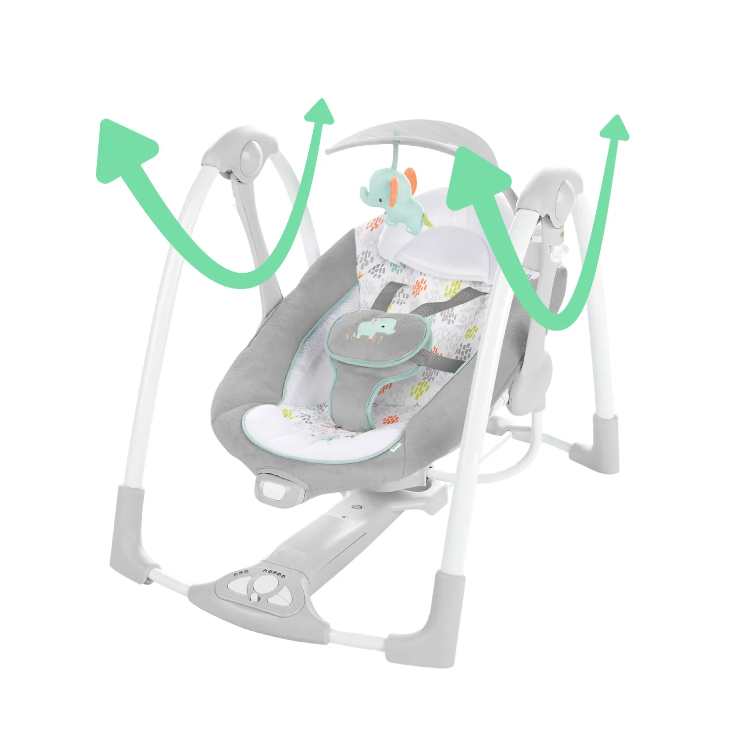 Ingenuity ConvertMe Wimberly Babyschaukel 2-in-1 tragbar