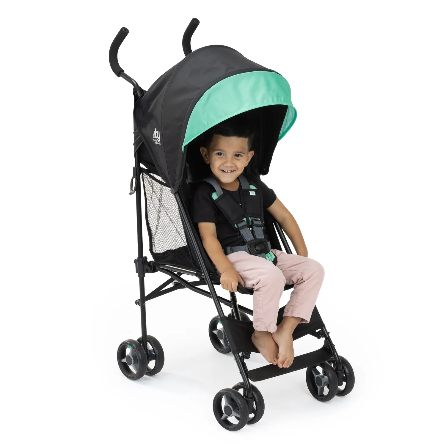 Ity Smooth Stroll Buggy leicht Schwarz mit Verdeck