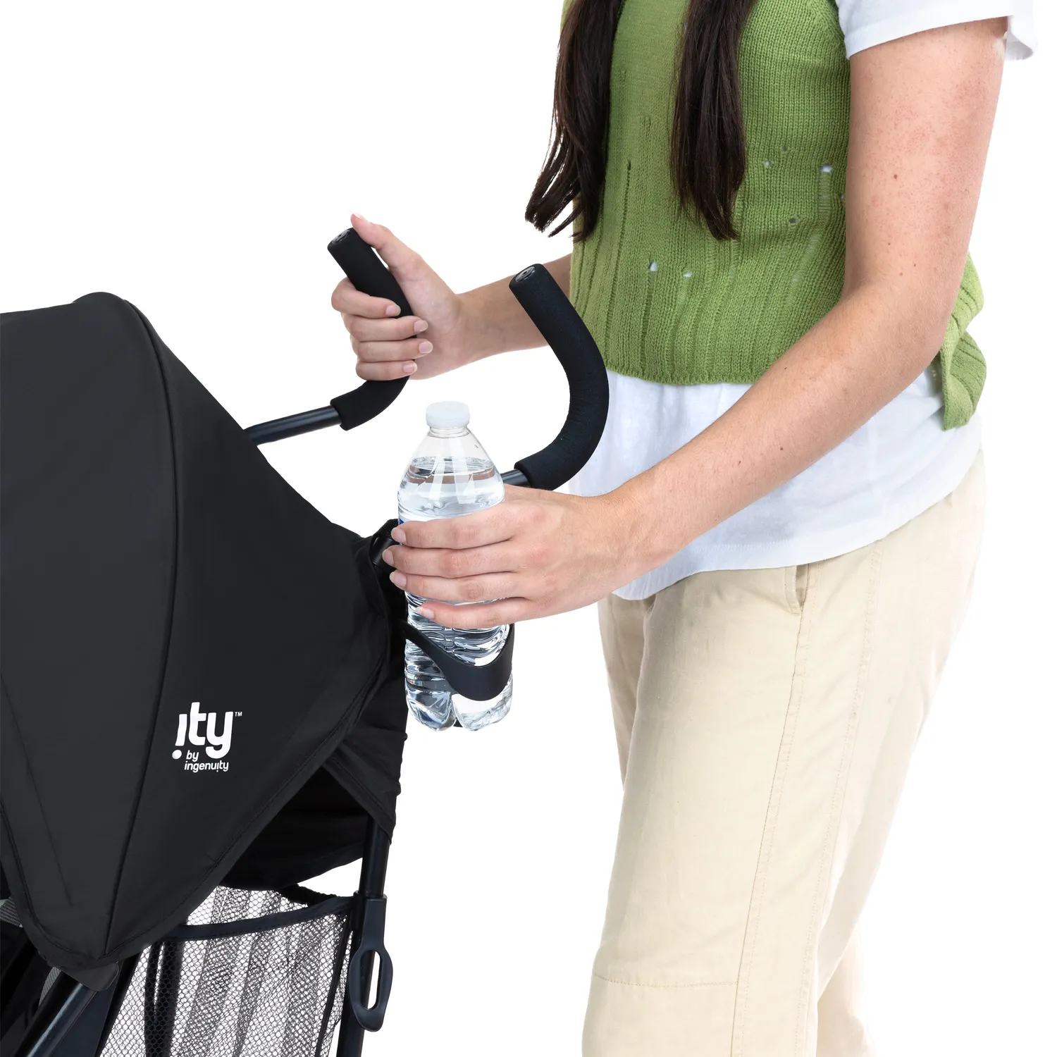 Ity Smooth Stroll Buggy leicht Schwarz mit Verdeck