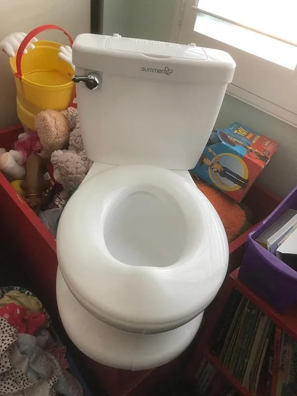 Ingenuity My Size Potty Pro Töpfchen Pink verstellbar