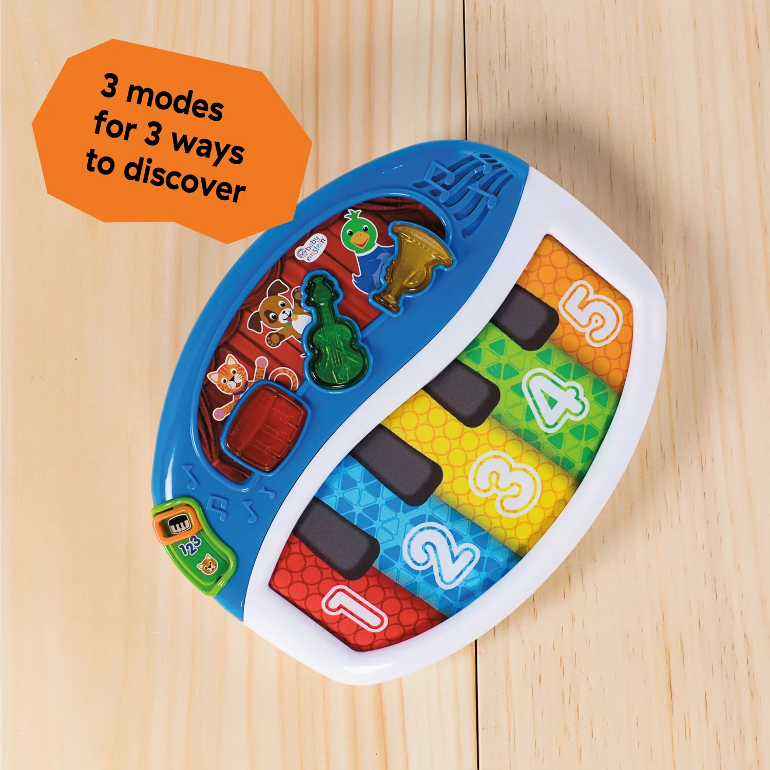 Baby Einstein Discover & Play Piano Klavier mit Licht