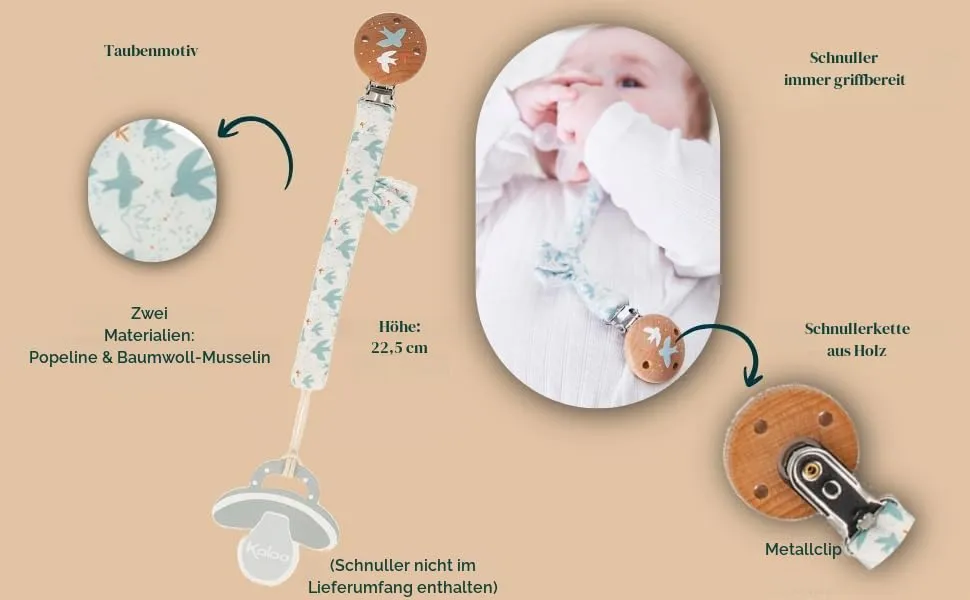 Kaloo K'Doux Geschenkset Hase 3-teilig Taubendruck