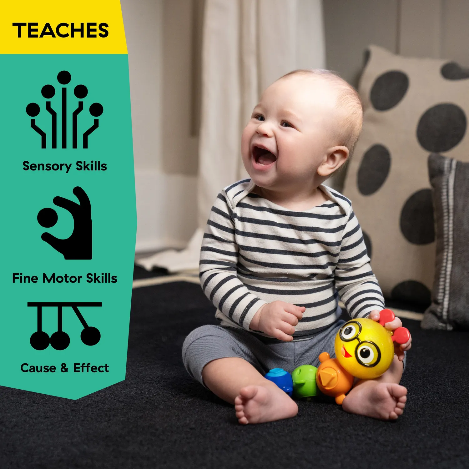 Baby Einstein Twist-a-Pal Cal Sensorikspielzeug