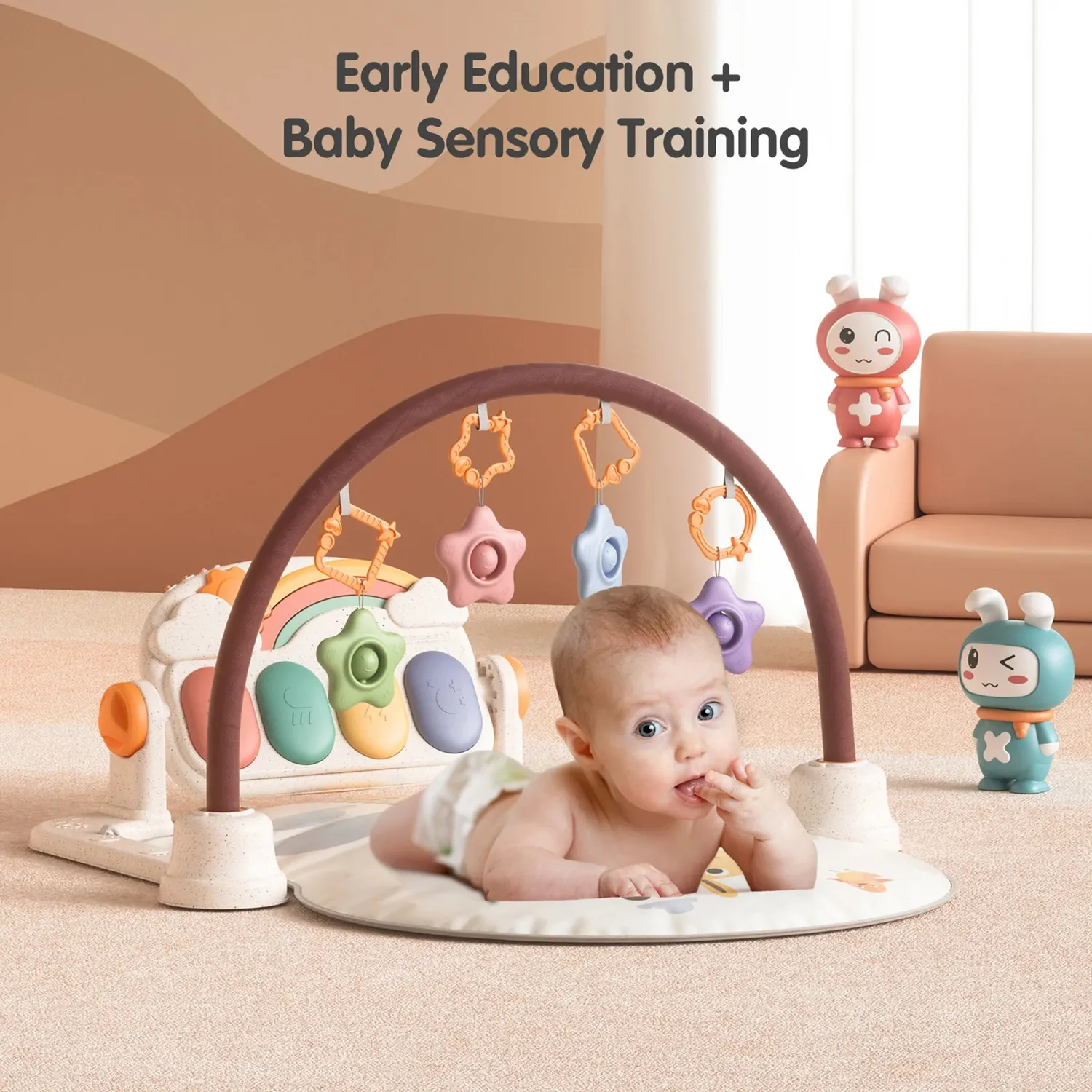 TUMAMA TM240 Spielbogen Babygym mit Fernbedienung