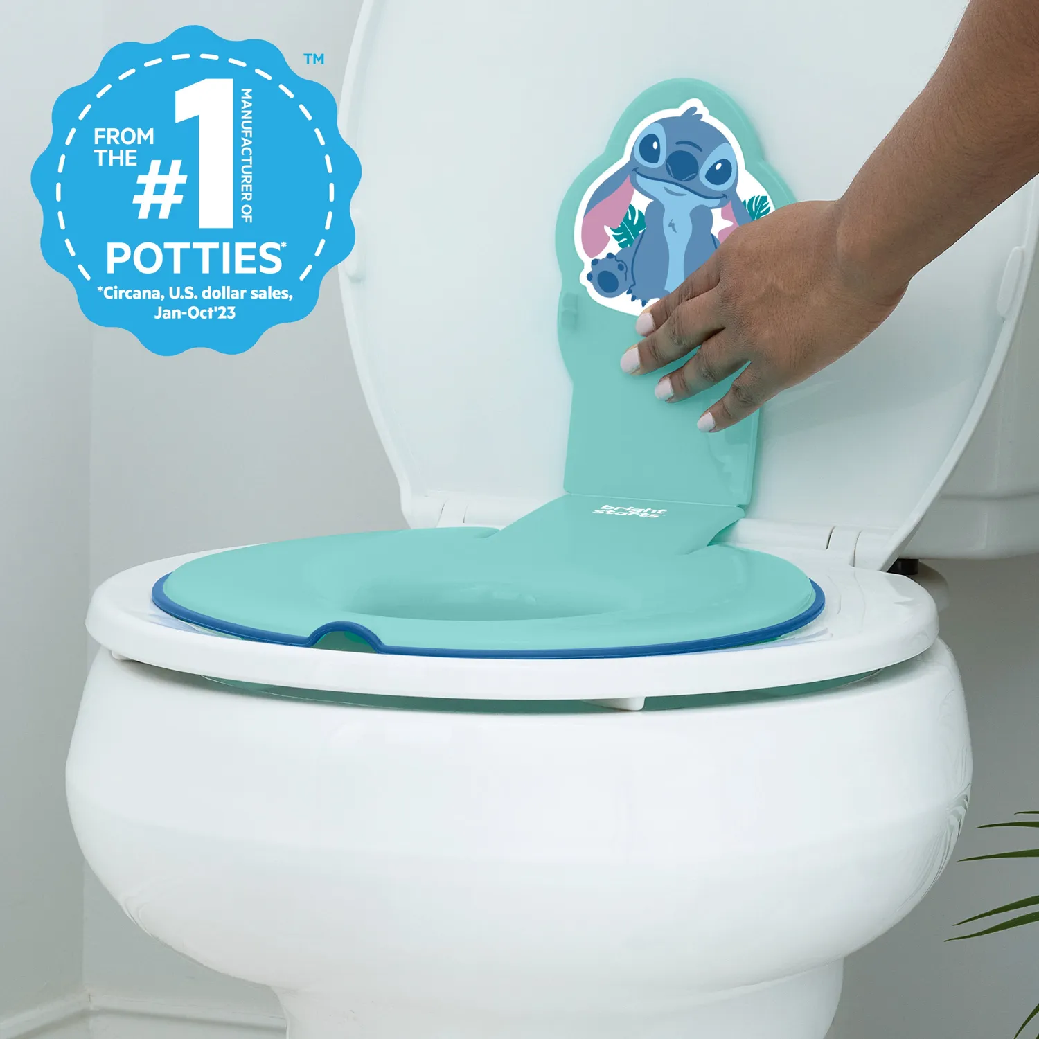 Disney Baby Stitch Flip & Sit Töpfchensitz Toilette