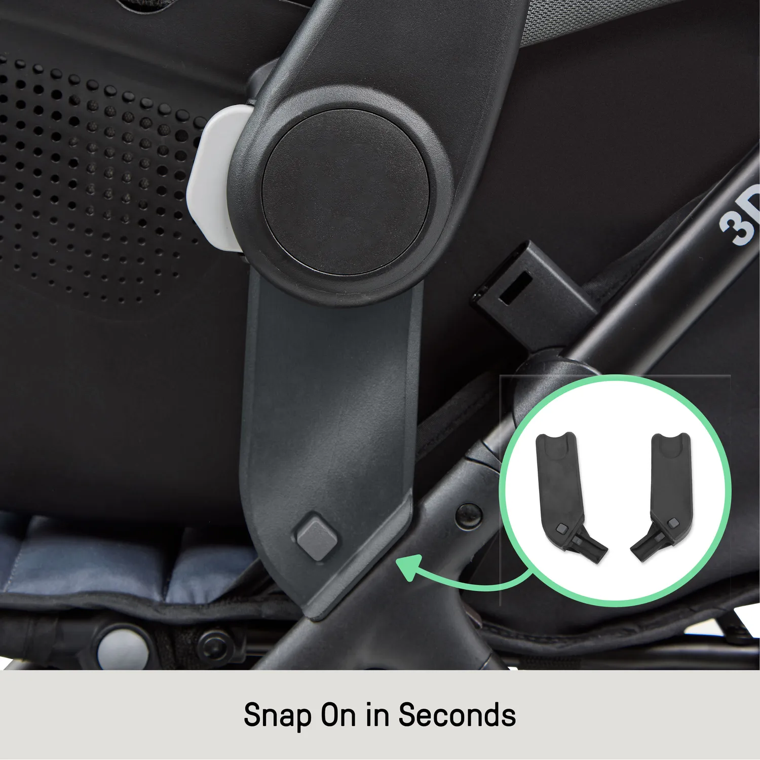 Ingenuity 3D Quickclose Autositz-Adapter 1 Paar