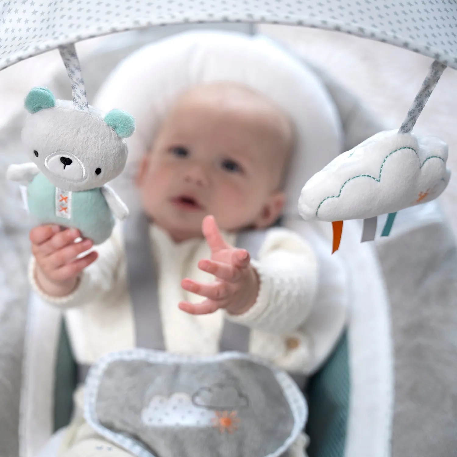 Ingenuity SmartBounce Pemberton Babywippe automatisch