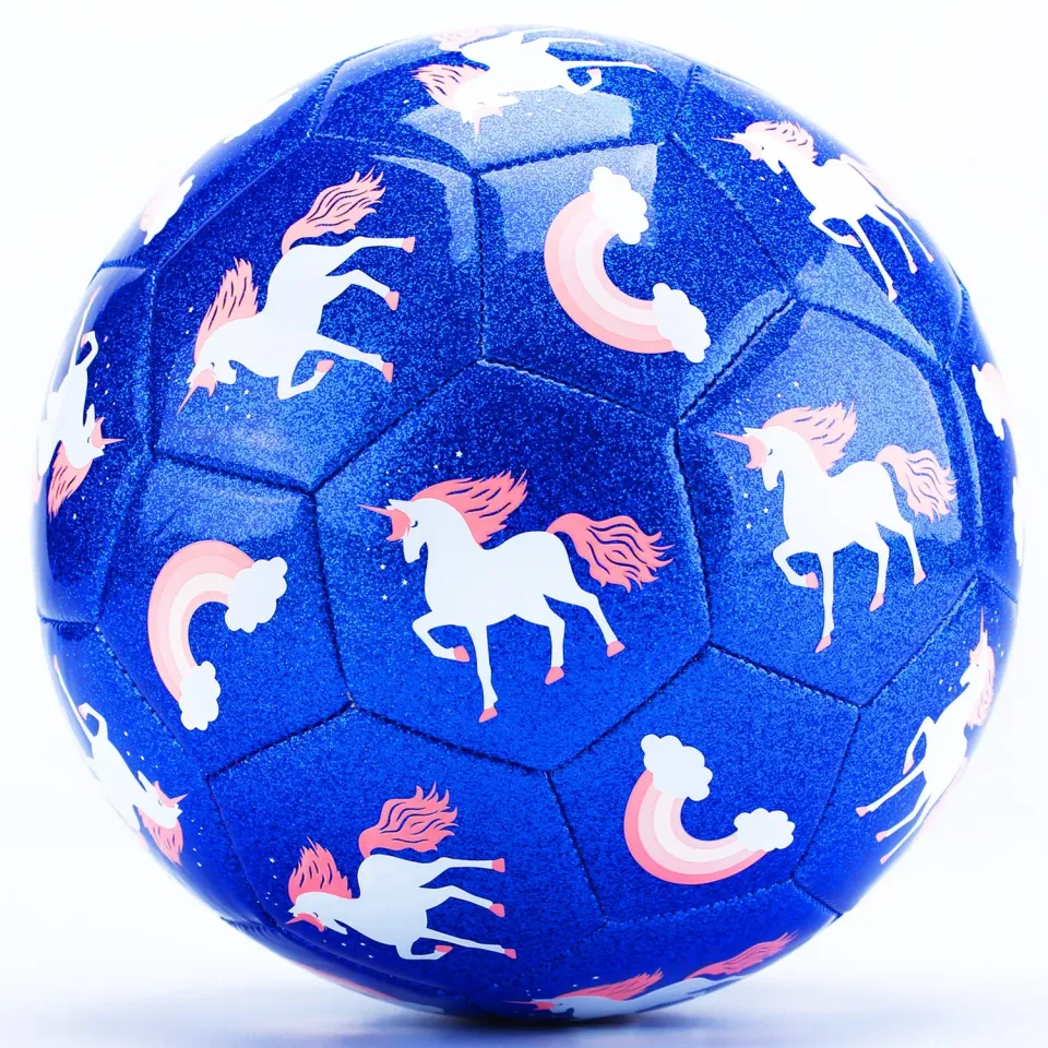 hahaland Fußball Größe 3 Glitzer mit Pumpe
