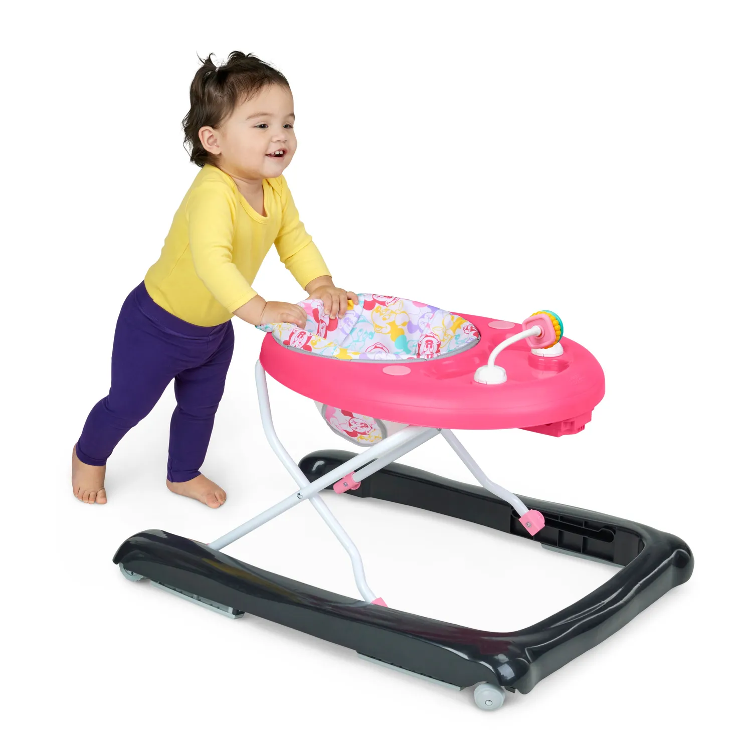 Bright Starts Disney Baby Minnie Magical Steps Lauflernhilfe Rosa