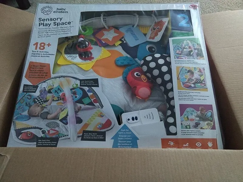 Baby Einstein Sensory Play Space Spieldecke mit Spielbogen