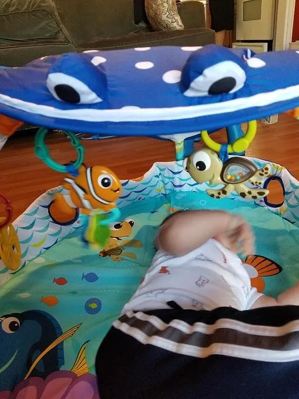 Disney Baby Finding Nemo Mr. Ray Spielbogen mit Licht Musik
