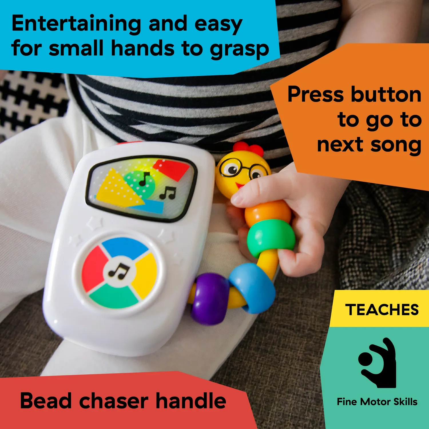 Baby Einstein Kickin Tunes Spieldecke mit Piano Bundle