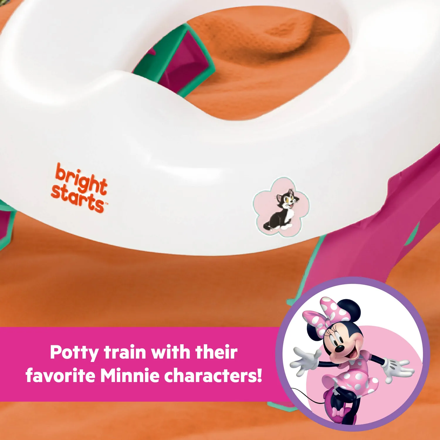 Disney Baby Minnie Mouse 2-in-1 Töpfchen Pink Reise