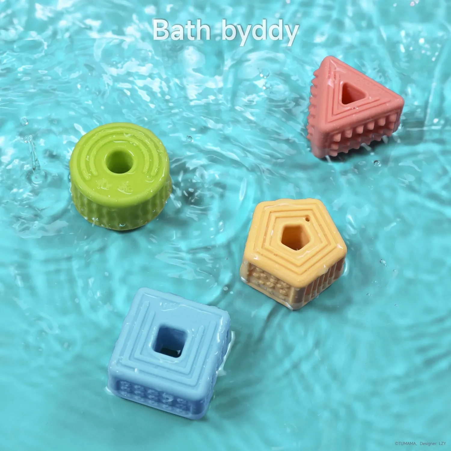 TUMAMA Soft Stacking Blocks Stapelspiel 18-tlg Baby