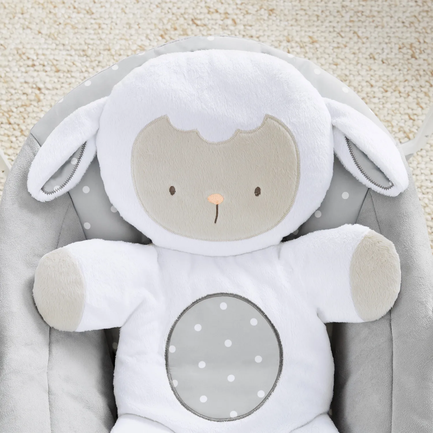 Ingenuity Comfort 2 Go Babyschaukel Cuddle Lamb tragbar