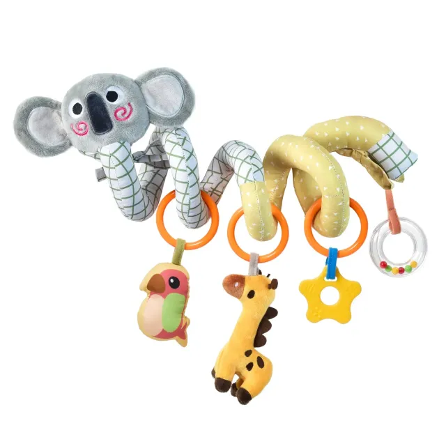 TUMAMA Koala Spirale Anhänger Kinderwagen Rassel