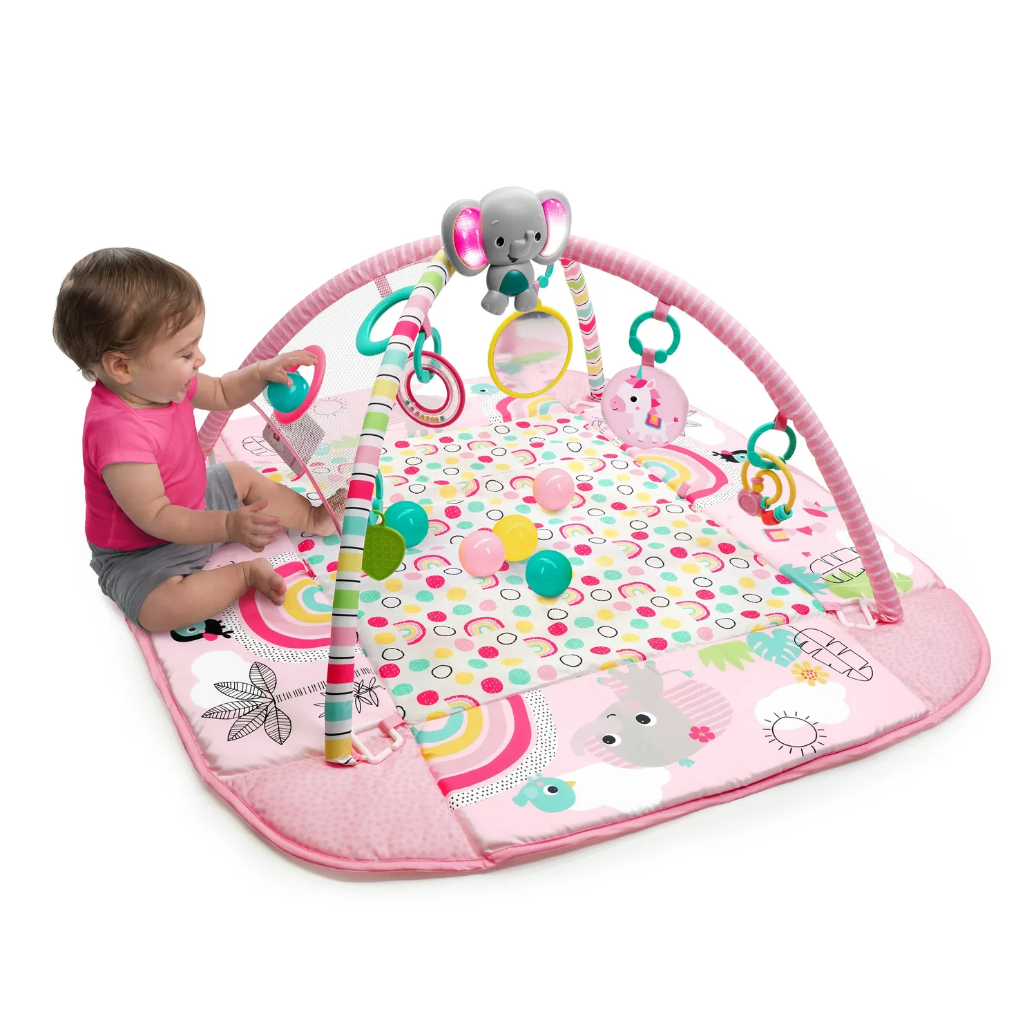 Bright Starts 5-in-1 Your Way Ball Play Bällebad Regenbogen