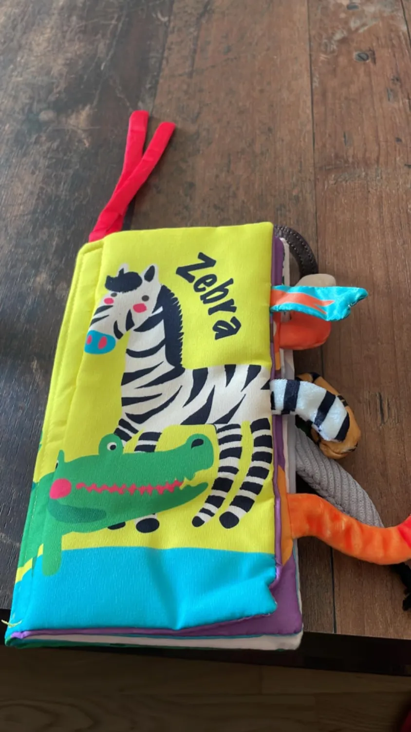 beiens Stoffbuch Bauernhof Knisterbuch Baby