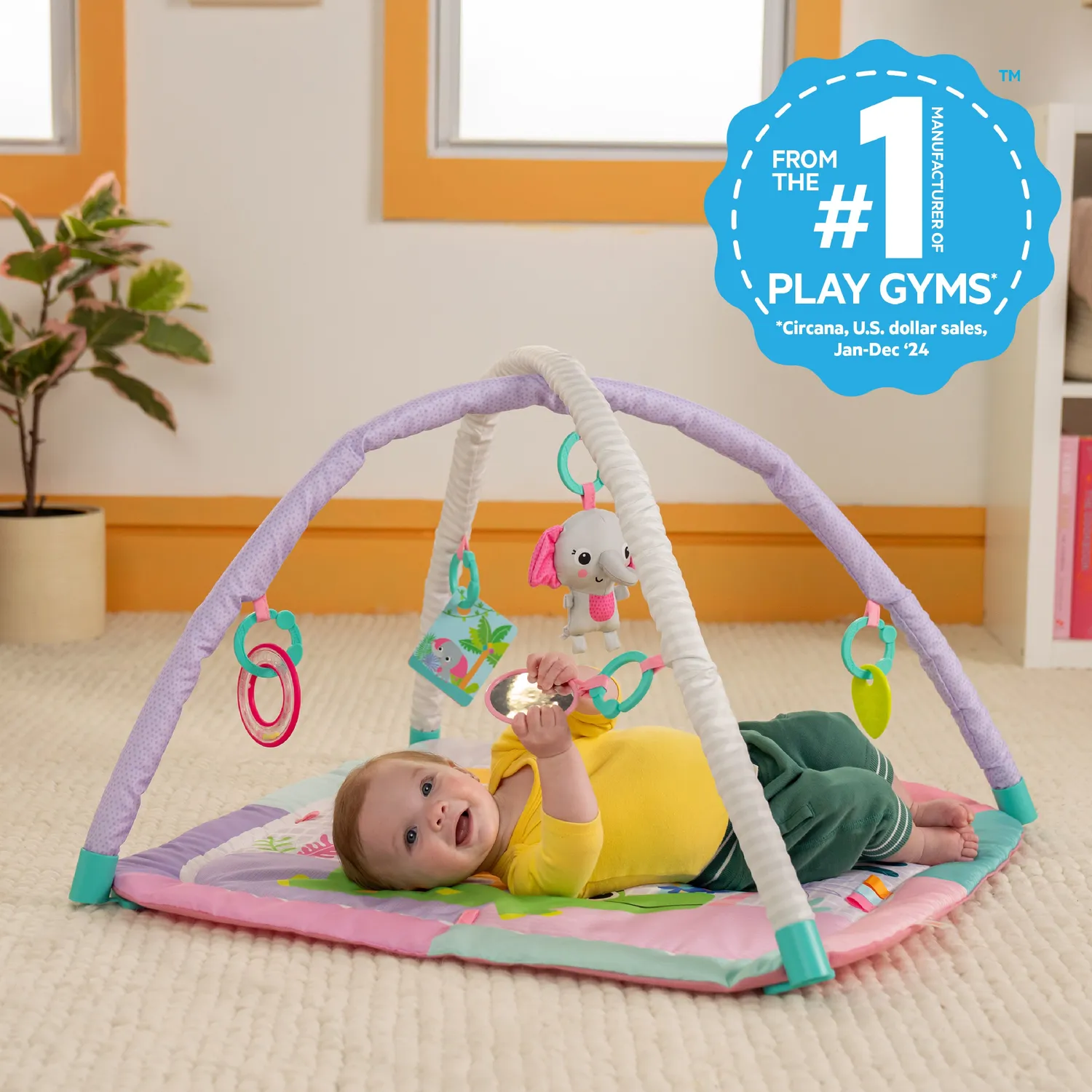 Bright Starts Wild Wiggles Sweet Safari Spieldecke