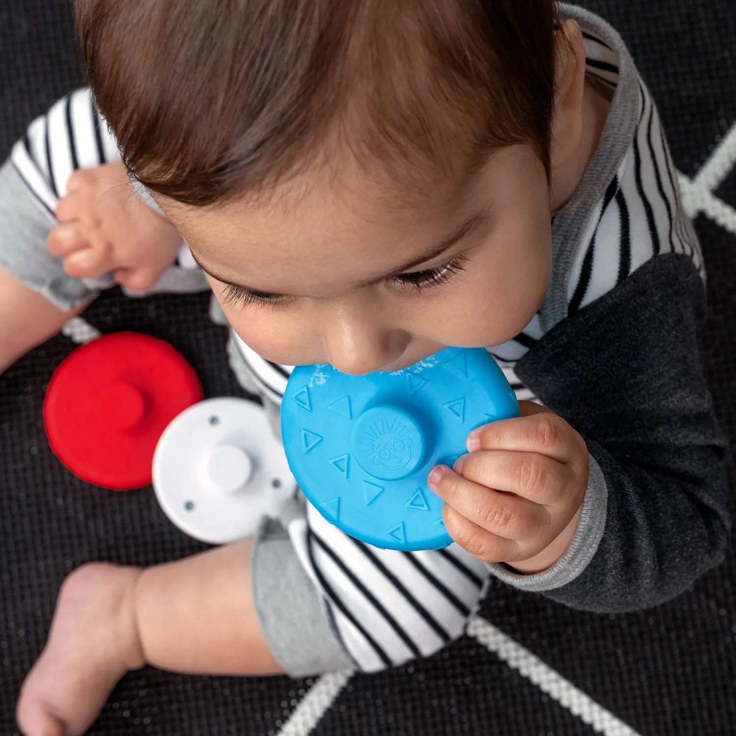 Baby Einstein Stack & Wobble Zen Stapelturm Beissring bunt