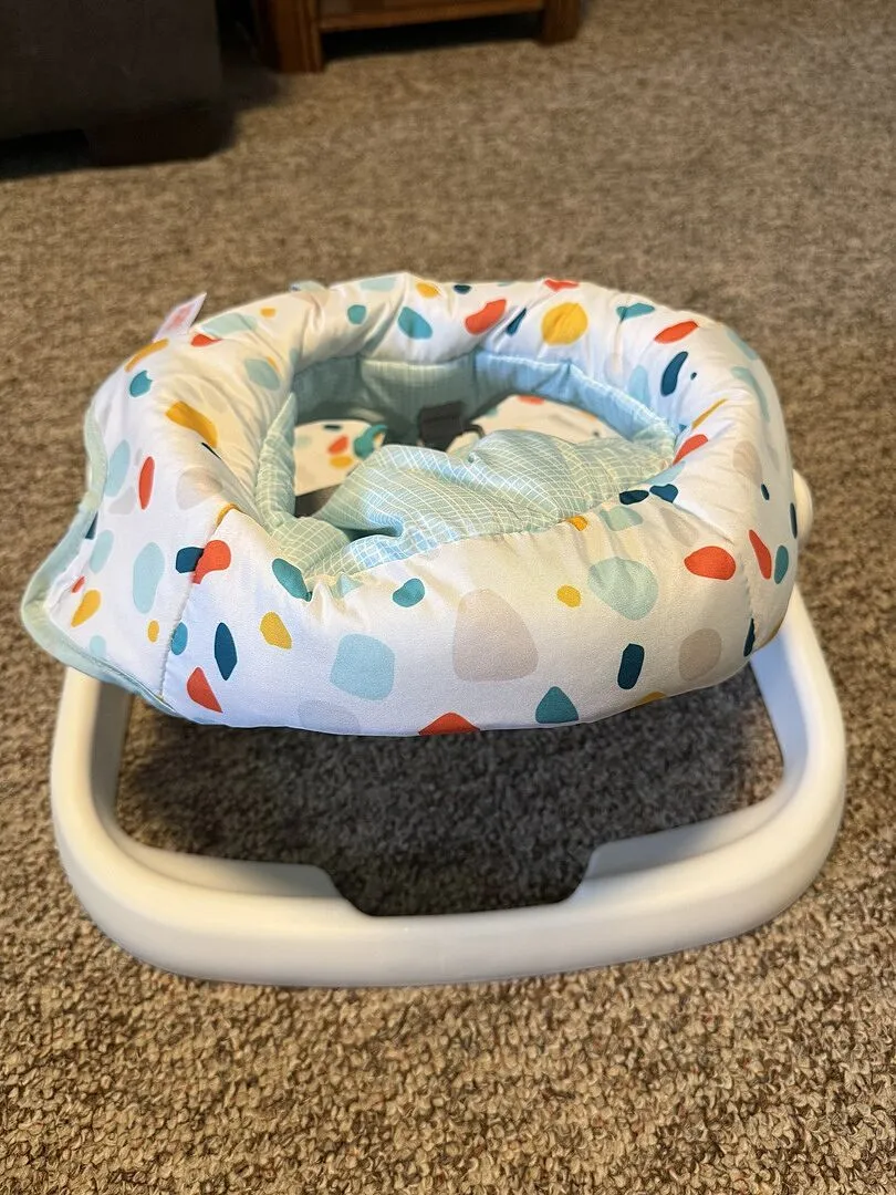 Bright Starts Learn-to-Sit 2-Position Babysitz mit Elefant