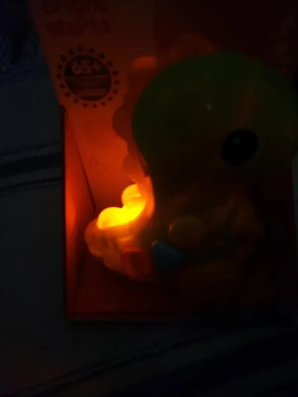 Bright Starts Go Go Dino Krabbelspielzeug Licht Musik