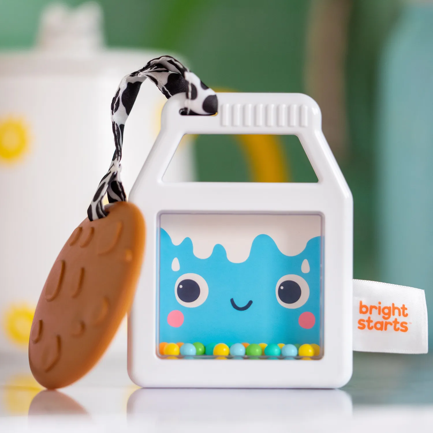 Bright Starts Cookies & Teethe Rassel und Beißring 2-in-1