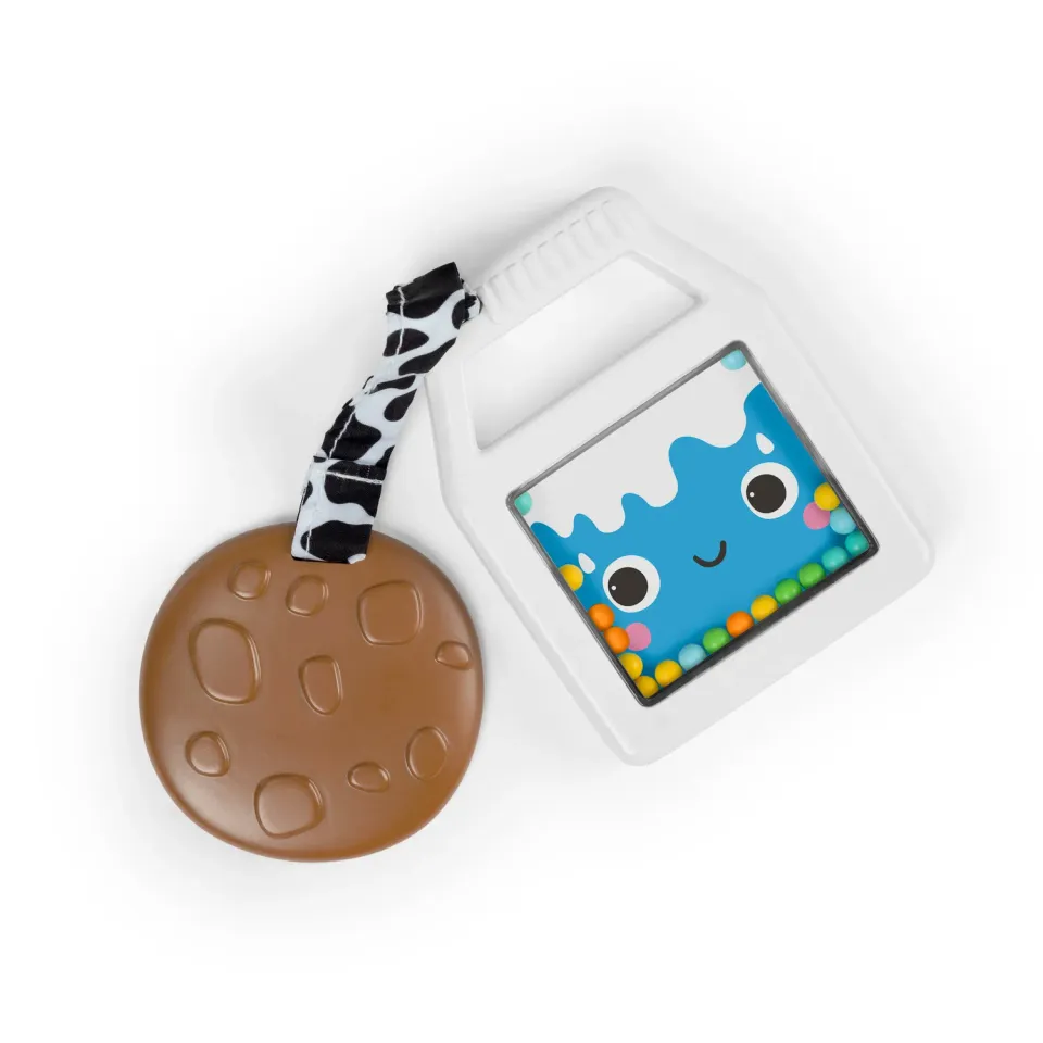 Bright Starts Cookies & Teethe Rassel und Beißring 2-in-1