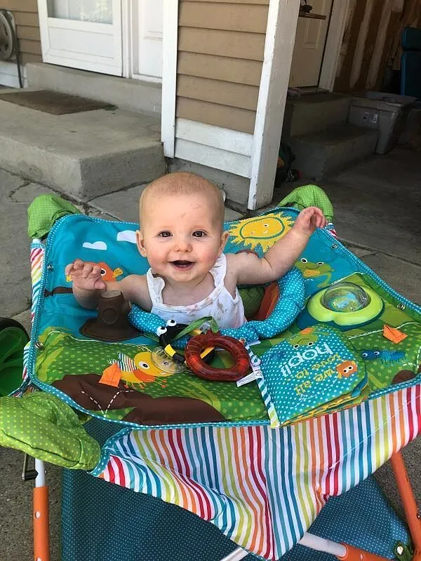 Summer Pop N Jump Baby-Jumper mit Verdeck faltbar