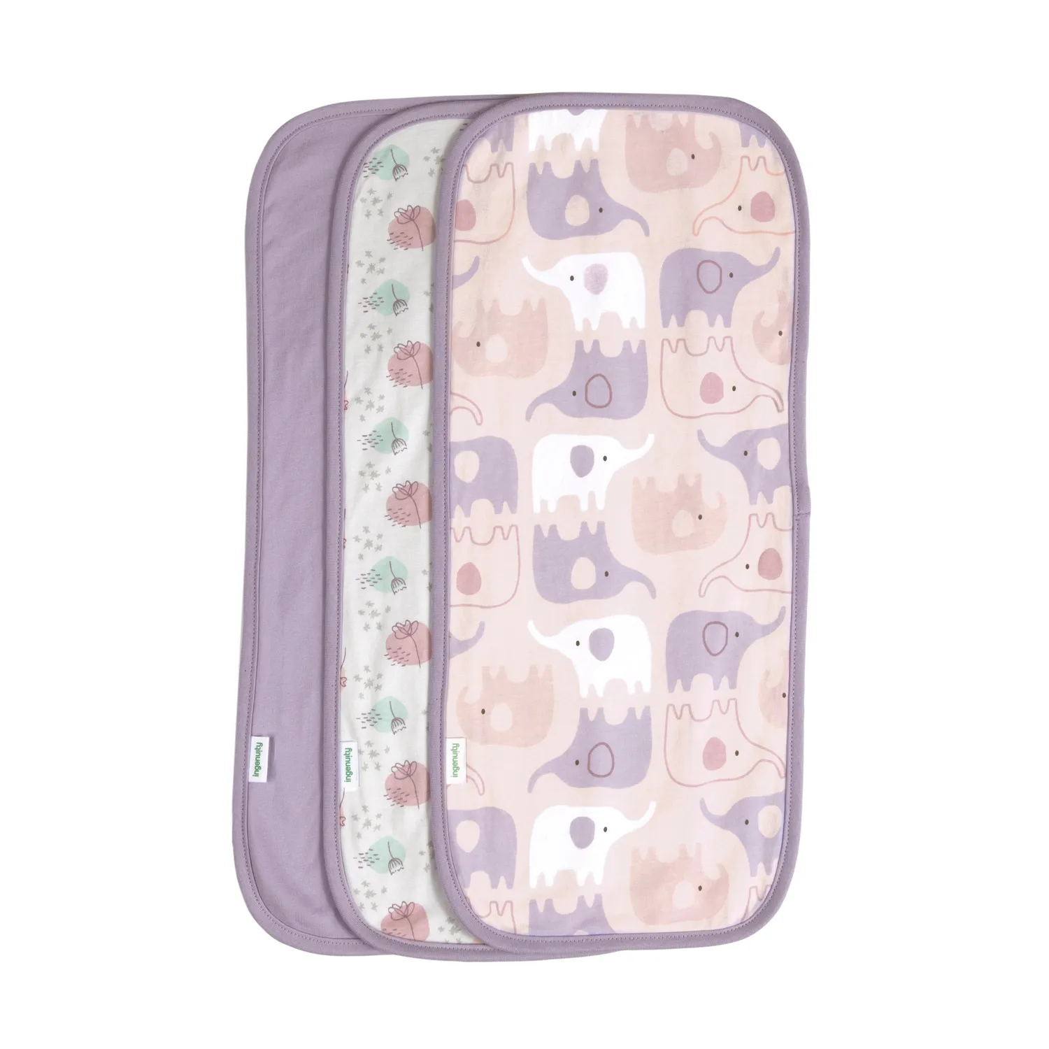 Ingenuity Easy Eater Spucktücher 3er-Pack Baumwolle Grazy
