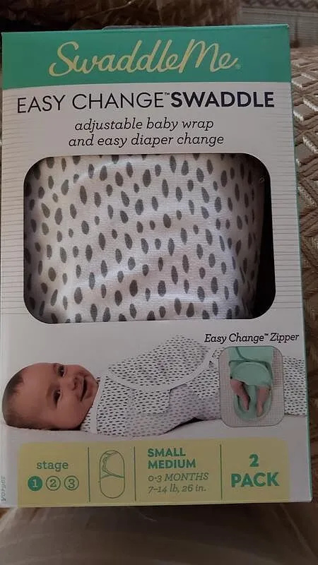 SwaddleMe Original Pucktuch Baumwolle Hugs & Kisses