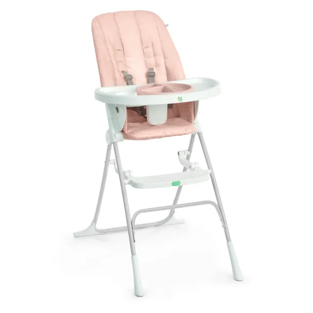 Ingenuity Sun Valley Hochstuhl Pink klappbar mit Drehteller
