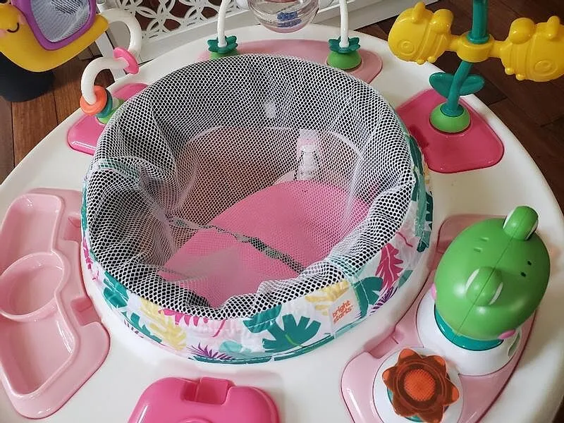Bright Starts Bounce Bounce Baby Activity-Center Playful Palms
