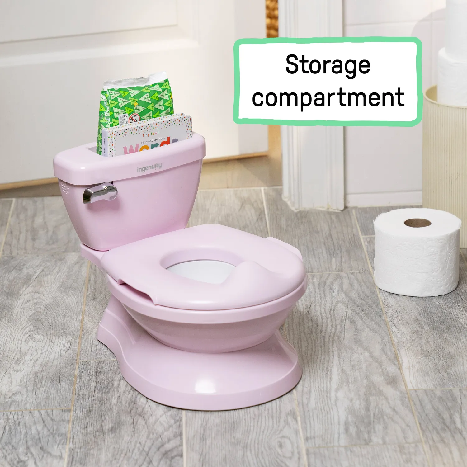 Ingenuity My Size Potty Pro Töpfchen Pink verstellbar