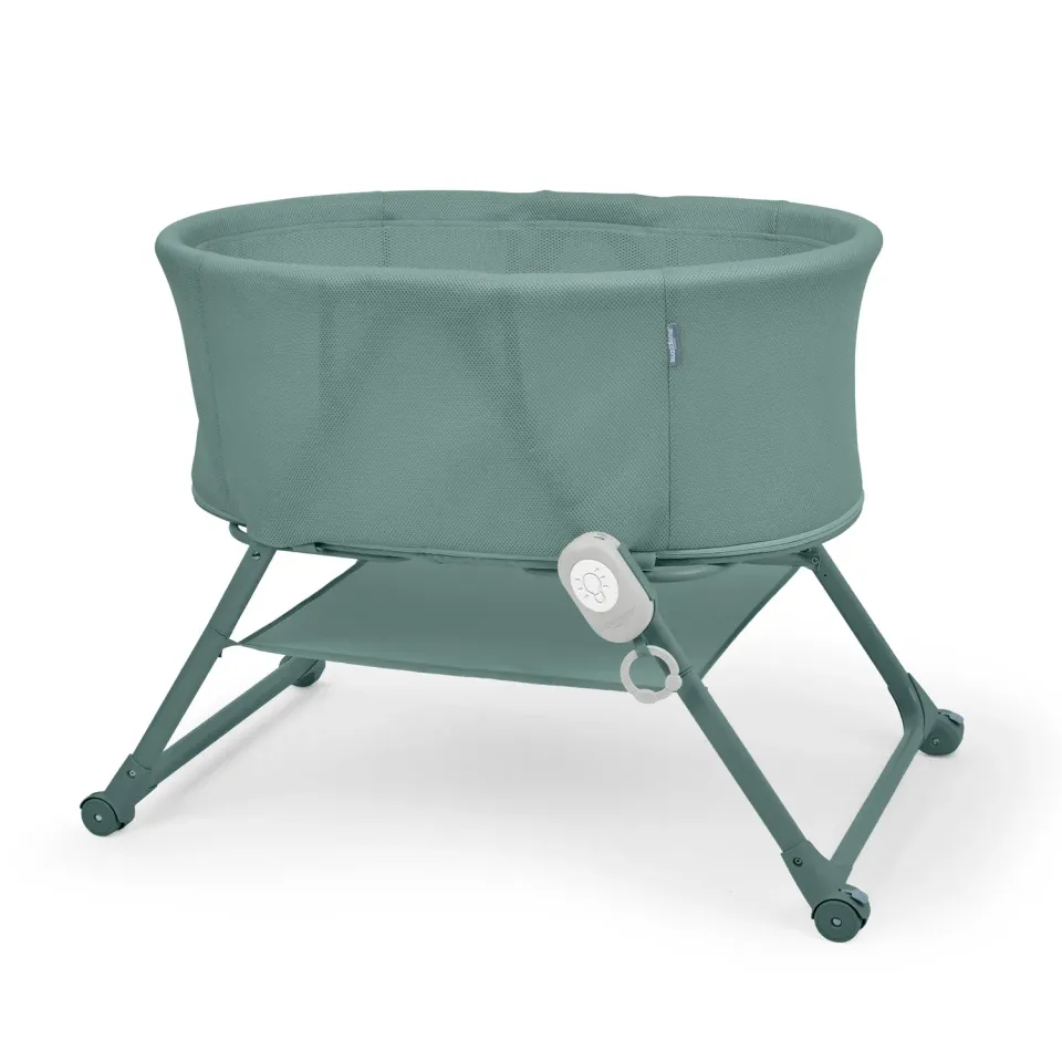 Ingenuity Snooze & Stow Stubenwagen Luxe Evergreen mit Vibration