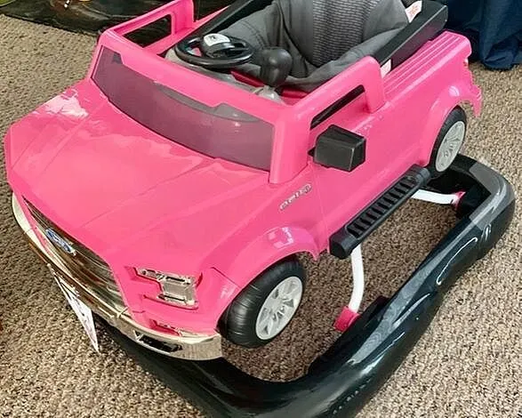 Bright Starts Ford Mustang 4-in-1 Lauflerner rosa Sound