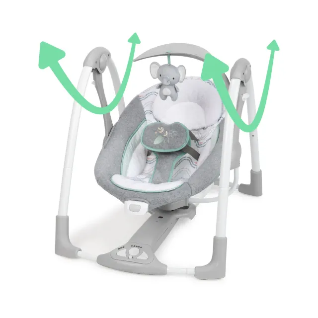 Ingenuity ConvertMe Swing-2-Seat Babyschaukel Swell faltbar