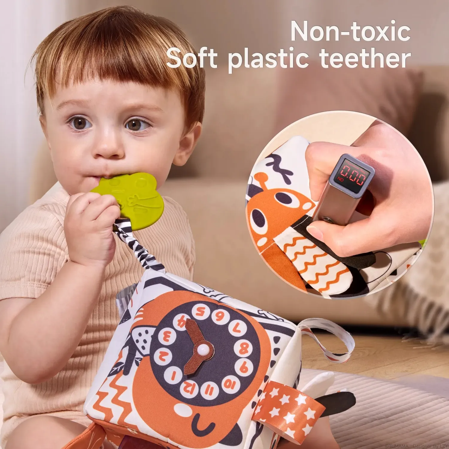 TUMAMA Tücherbox Babyspielzeug Montessori
