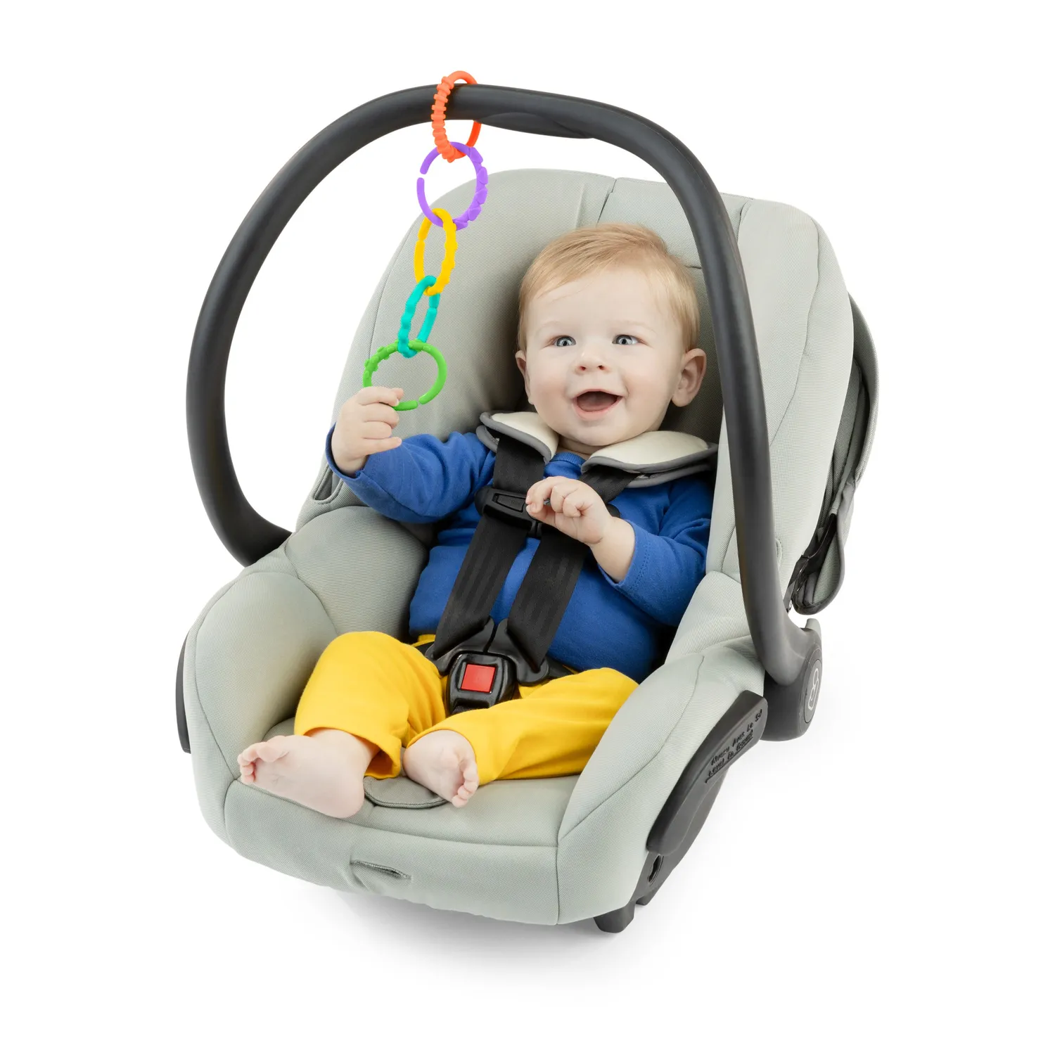 Bright Starts Lots of Links Spielringe 24er-Pack bunt flexibel