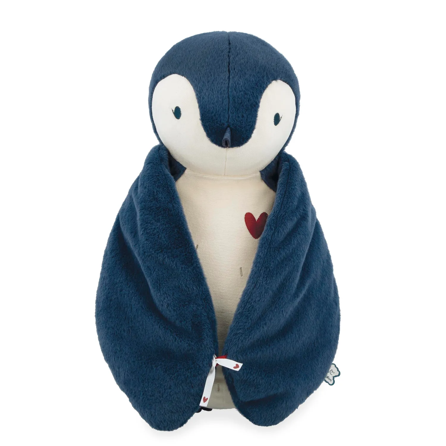 Kaloo Complices Pinguin Kuscheltier 50 cm mit Tuch blau
