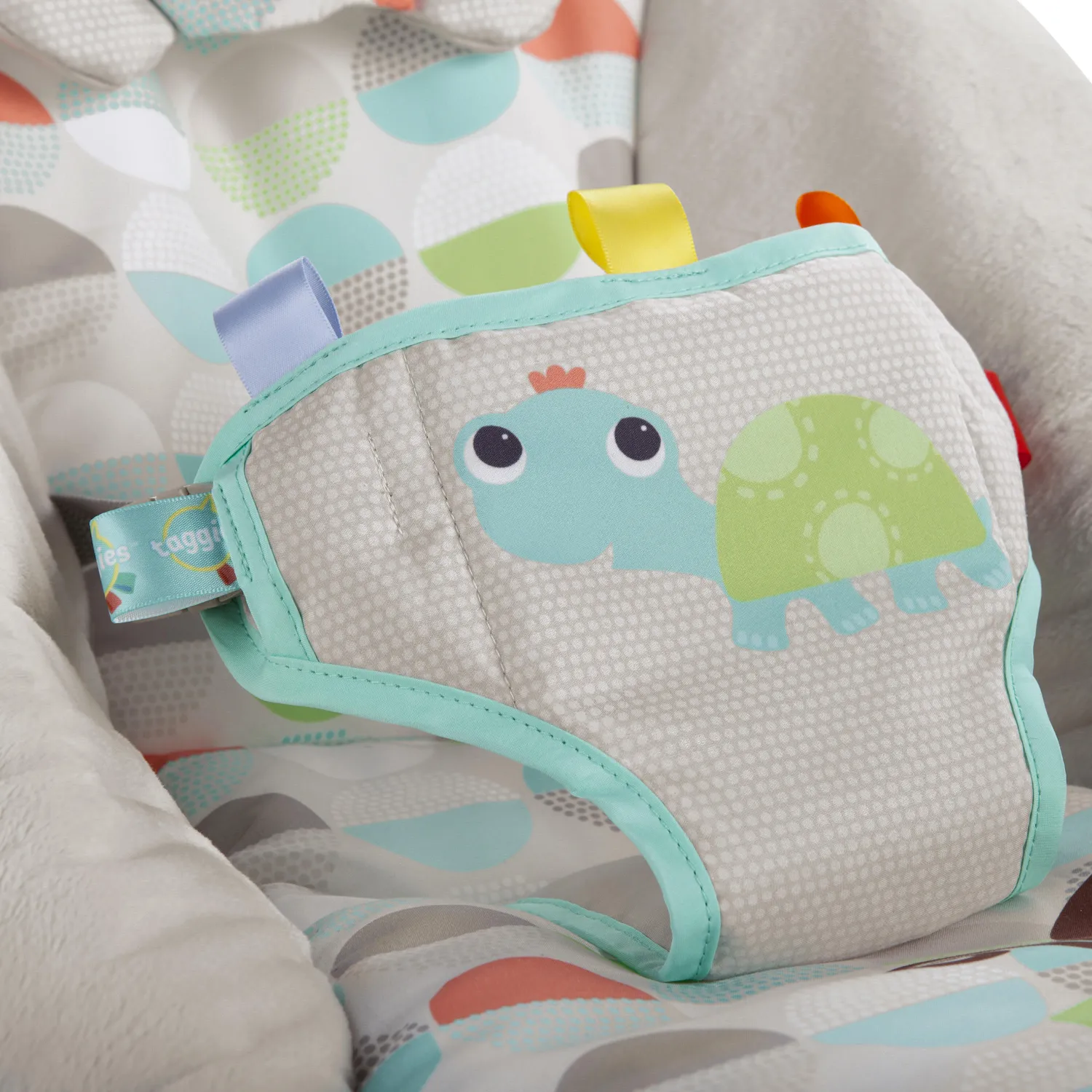 Bright Starts Happy Safari Babywippe mit Vibration 0-6 Monate