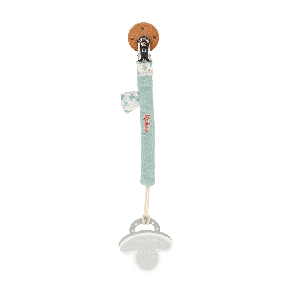 Kaloo K'Doux Schnullerkette Taube 16,5 cm Baumwolle