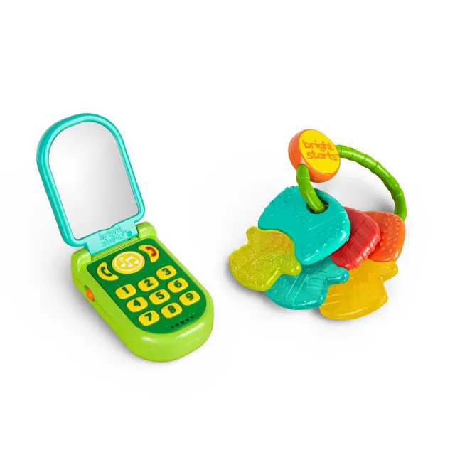 Bright Starts Morning Routine Spielset 2-teilig mit Beissschlüssel