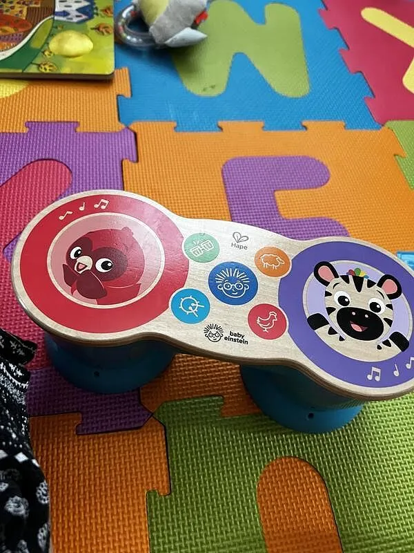 Baby Einstein Upbeat Tunes Holztrommel Magic Touch ab 6 Monate