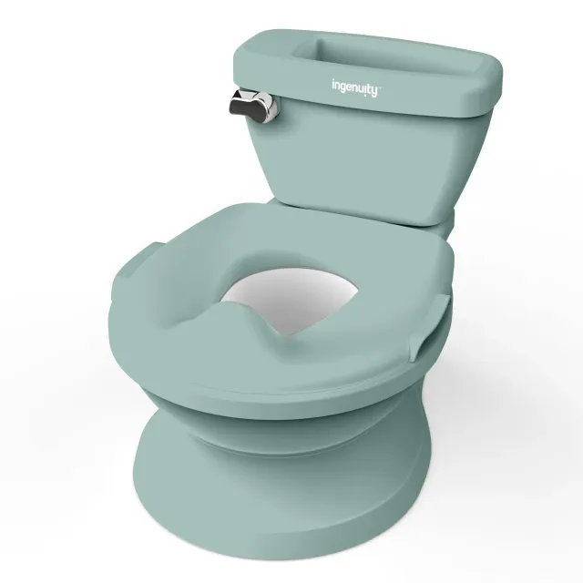 Ingenuity My Size Potty Pro Töpfchen Grün mit Spülsound