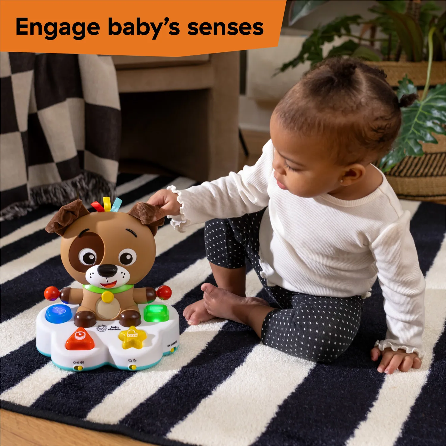 Baby Einstein Drum & Learn Dean Lernspielzeug 4 Sprachen