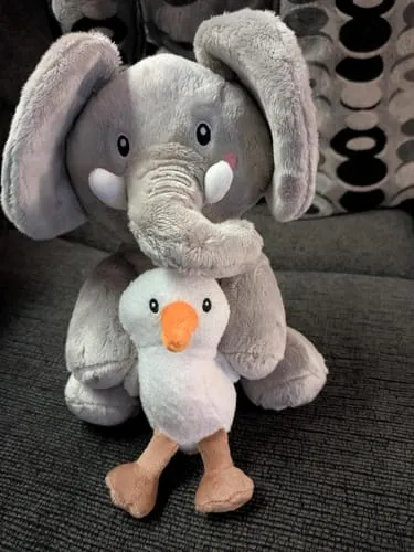 TUMAMA Plüschelefant Kuscheltier mit Aufnahme
